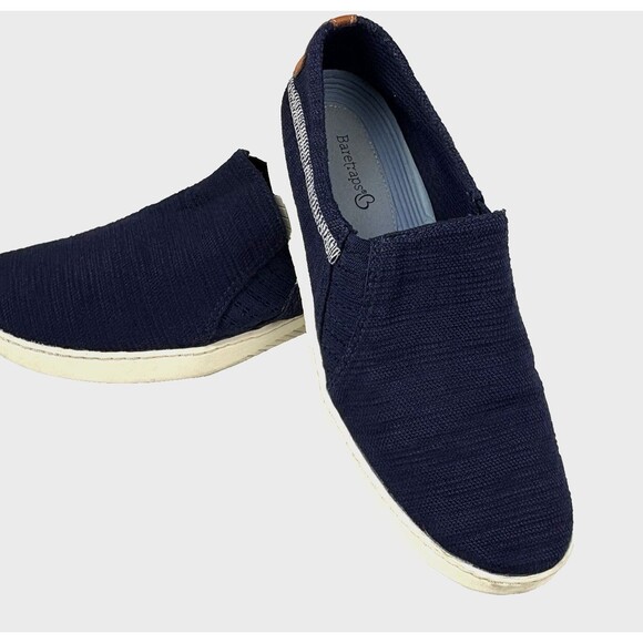 Bare Traps Yadier Navy Blue Slip On Comfort Sneakers Shoes Casual Textile 8 - Picture 1 of 13